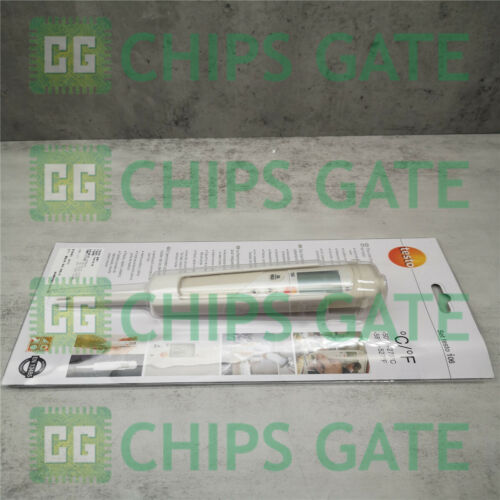 Termómetro digital impermeable para alimentos Testo 106 con retención automática de la lectura central 0563 1063 !!