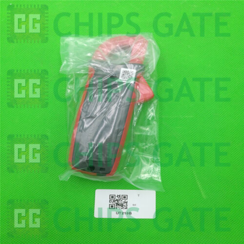 Pinza amperimétrica miniatura UNI-T UT210B True RMS de 200 A CA, amperímetro con prueba NCV y pantalla LCD