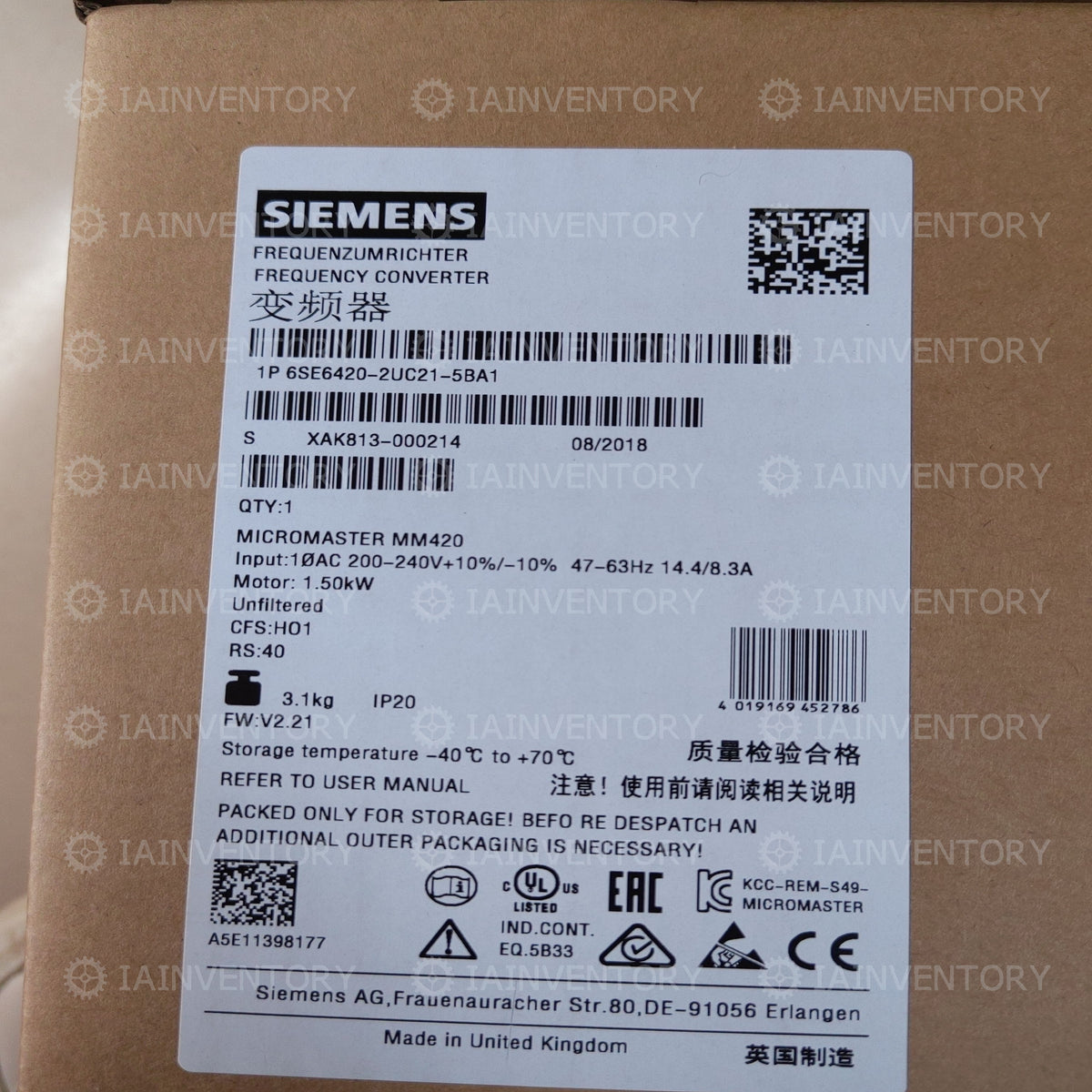 420-2UC21-5BA1