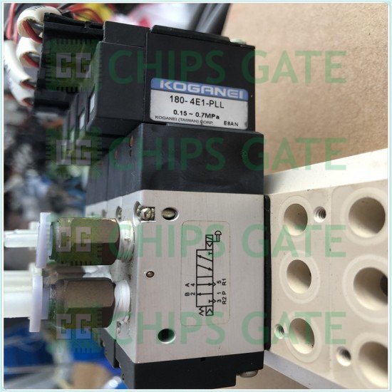 Elettrovalvola Pneumatica 180-4E1-PLL - 2 Posizioni, 5 Porte, Solenoide Singolo AC220V/DC24V