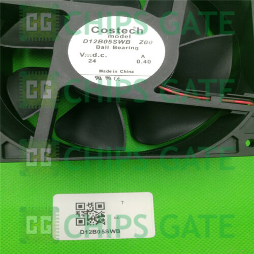 Costech D12B05SWB ZOO DC24V 0.40A fan 120*120*38mm