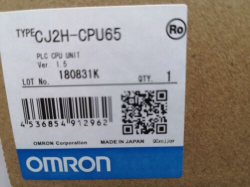 Omron CJ2H-CPU65 PLC Automation Module