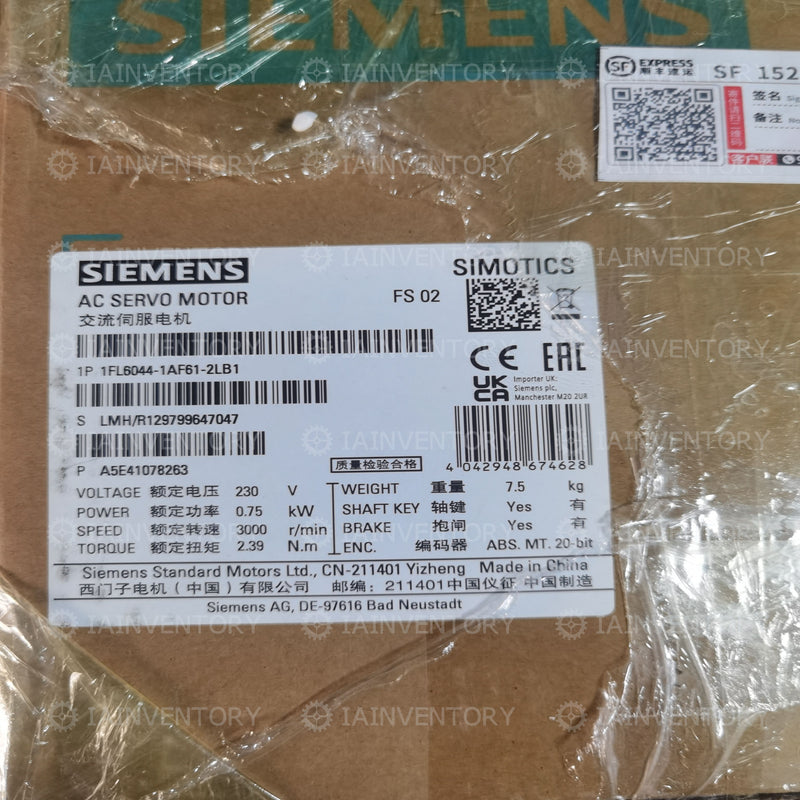 1FL6044-1AF61-2LB1 Siemens