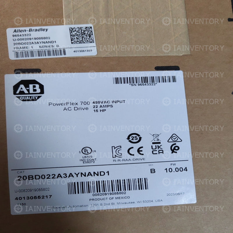 20BD022A3AYNAND1 Allen-Bradley