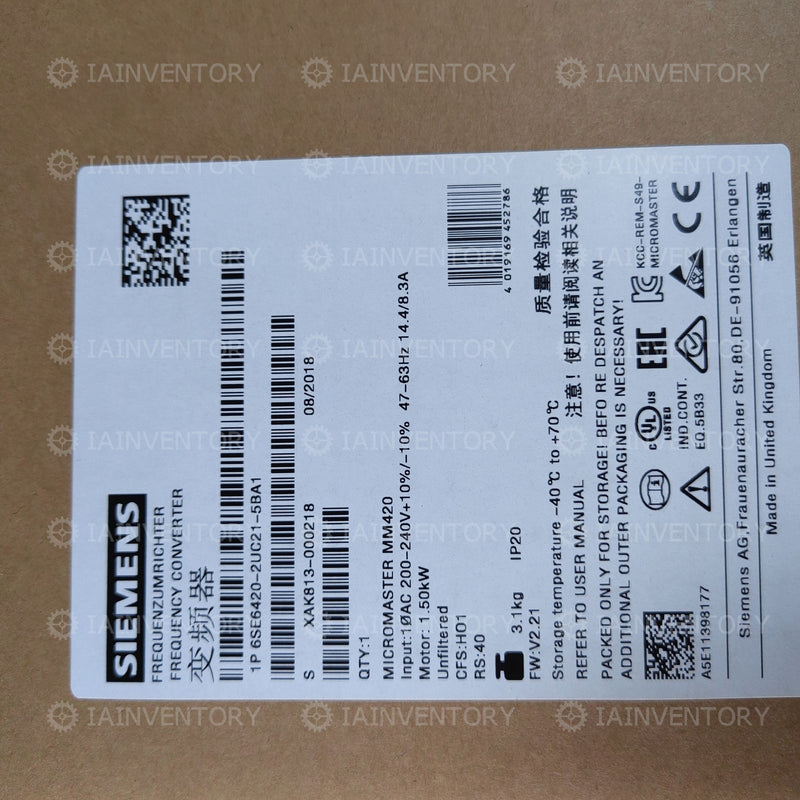 420-2UC21-5BA1--NEW