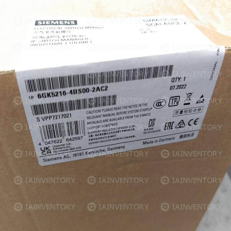 6GK5216-4BS00-2AC2--NEW