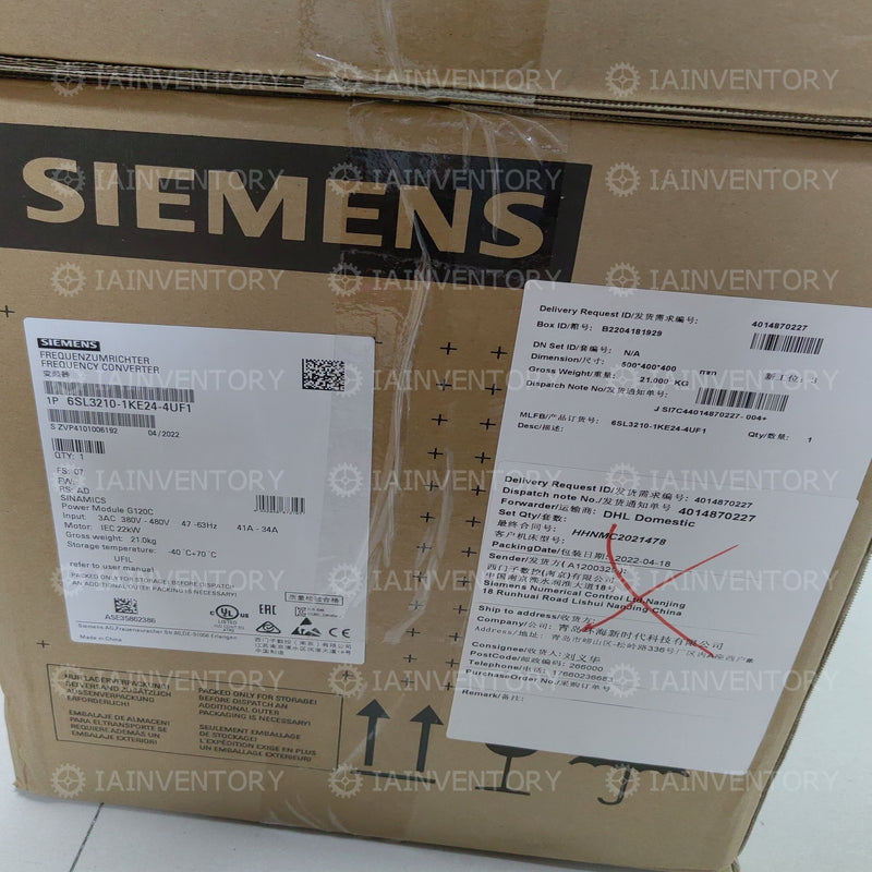 6SL3210-1KE24-4UF1 Siemens