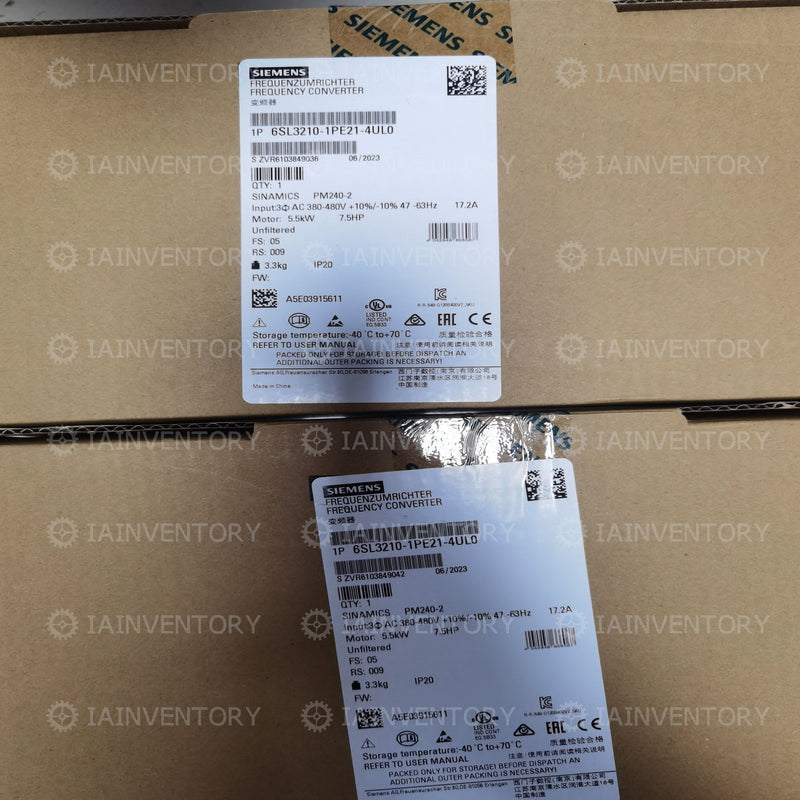 6SL3210-1PE21-4UL0--NEW