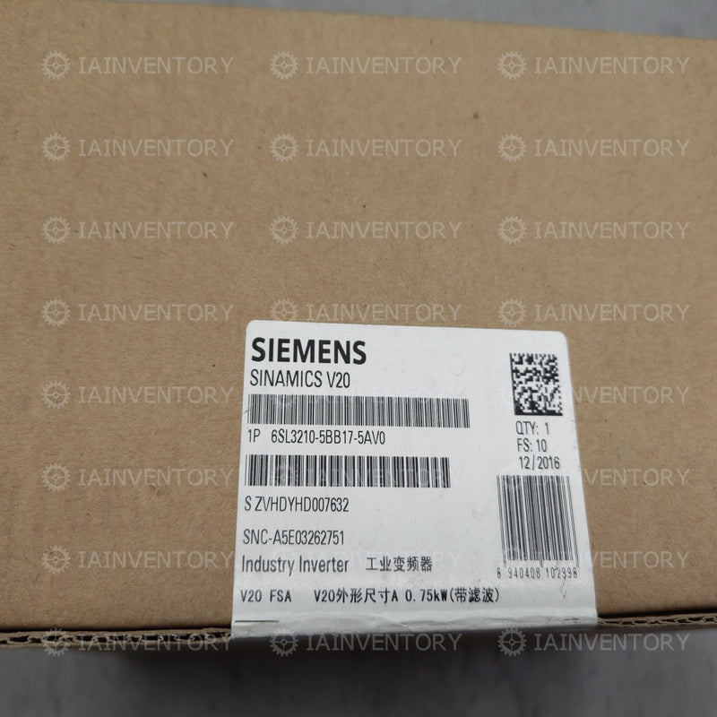 6SL32105BB175UV0NEW