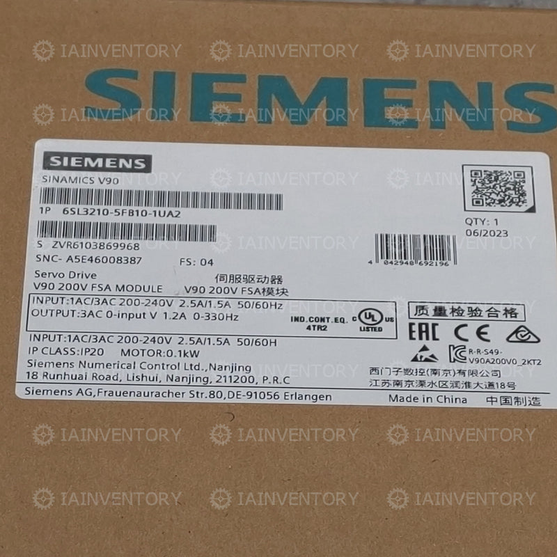 6SL3210-5FB10-1UA2--NEW