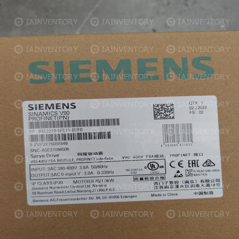 6SL3210-5FE11-0UF0--NEW