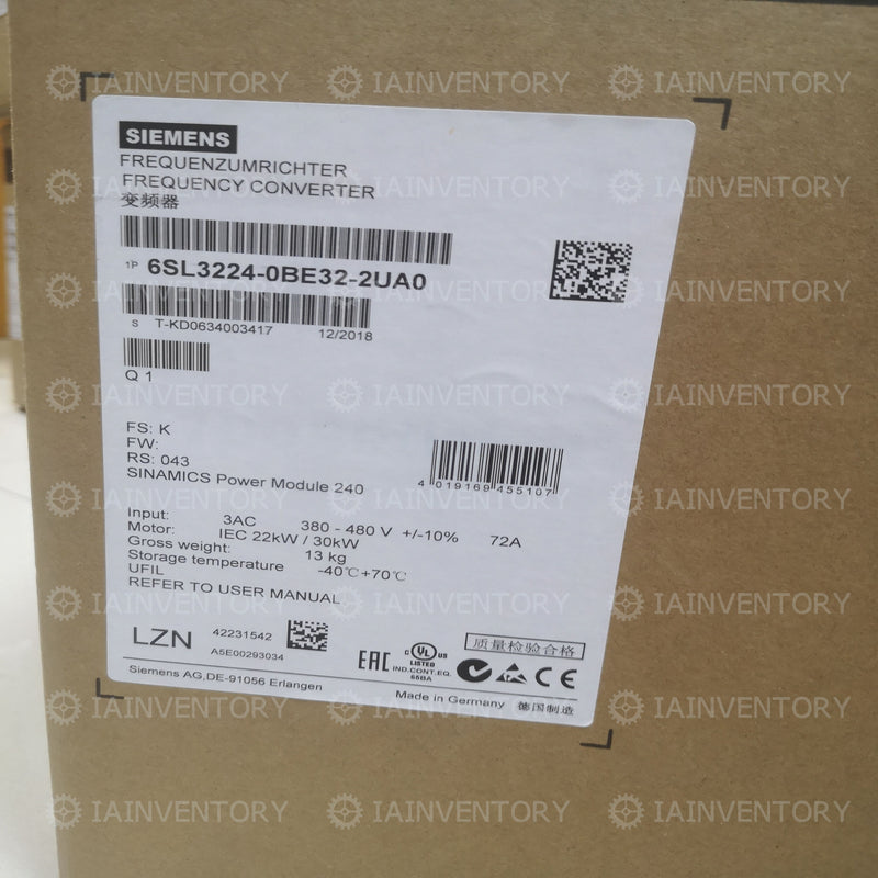 6SL32240BE322UA0NEW