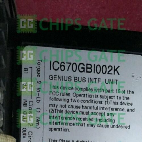 IC670GBI002K